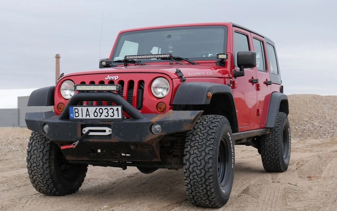 Jeep Wrangler cena 74900 przebieg: 225000, rok produkcji 2008 z Łapy małe 191